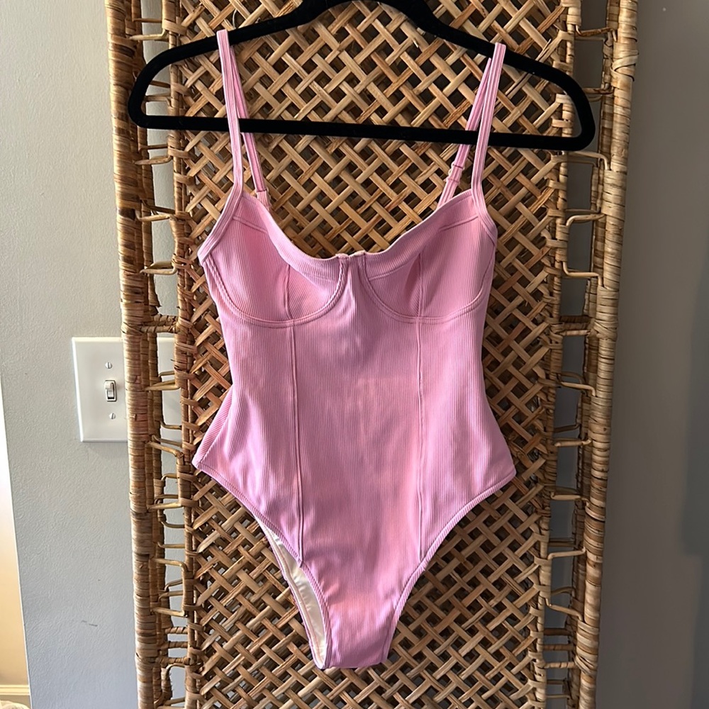 Zulu & Zephyr Pink One-Piece Bathing suit